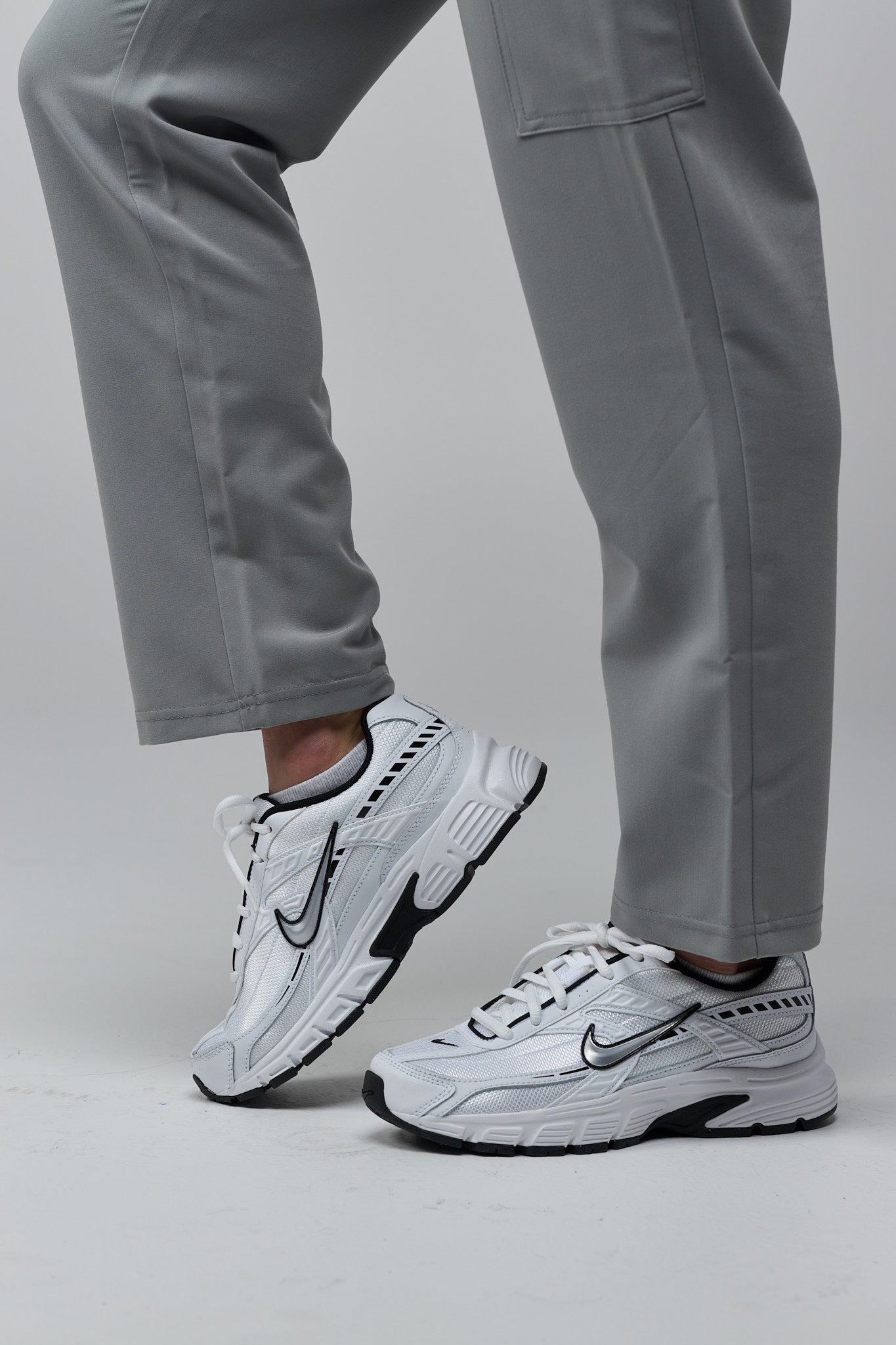 LuxeFlex™ Straight Leg Scrub Pants – Women's Nursing Scrubs | Grey