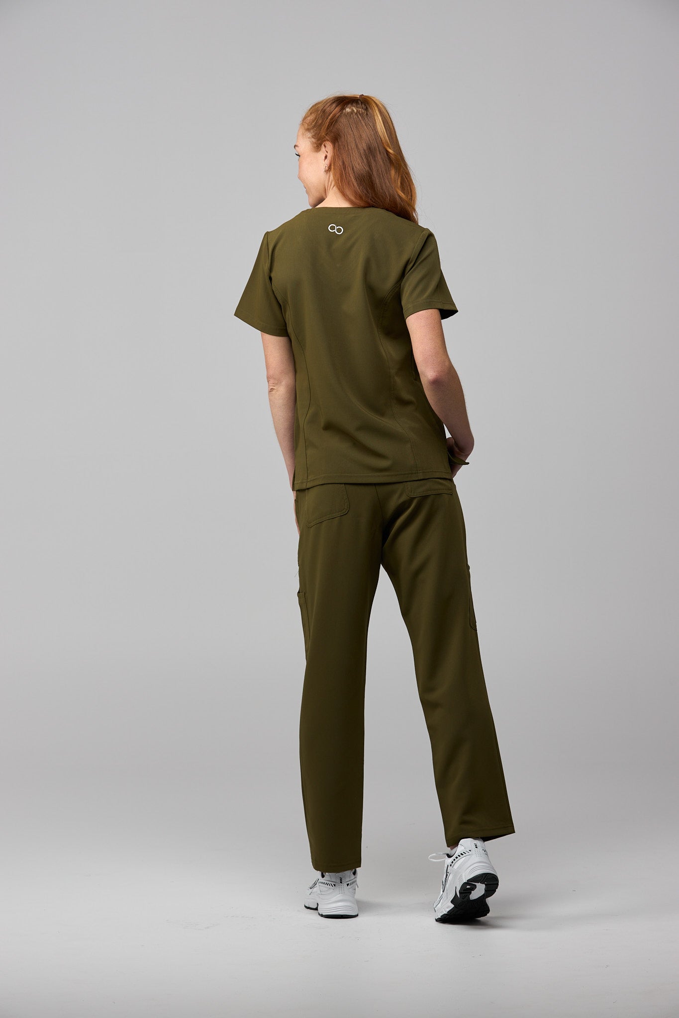 LuxeFlex™ Straight Leg Scrub Pants – Women's Nursing Scrubs | Olive
